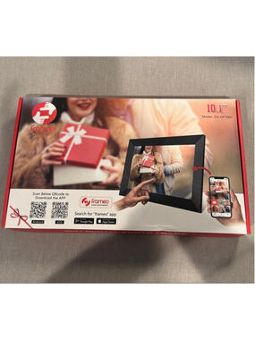 Frameo WiFi Digital Photo Frame 10.1" Black